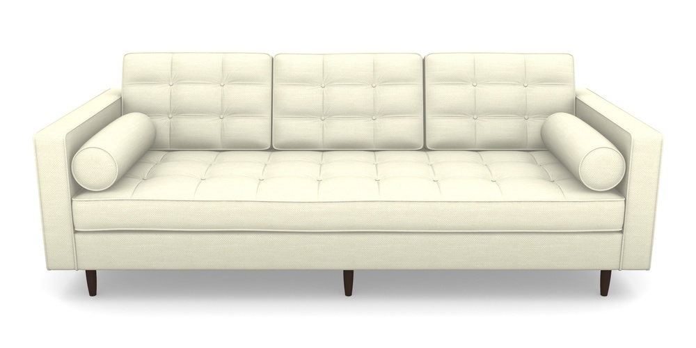 Product photograph of Marylebone 3 Seater Sofa In Basket Weave - Cream from Sofas and Stuff Limited