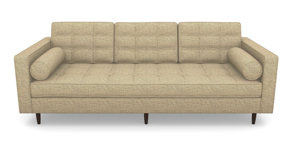 Product photograph of Marylebone 3 Seater Sofa In Basket Weave - Ebony from Sofas and Stuff Limited