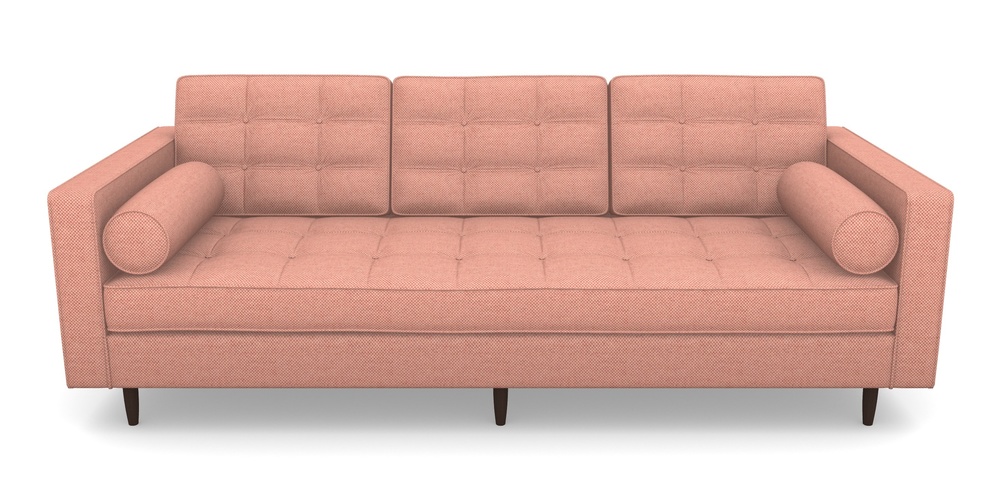 Product photograph of Marylebone 3 Seater Sofa In Basket Weave - Peony from Sofas and Stuff Limited