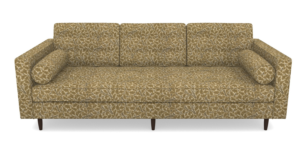 Product photograph of Marylebone 3 Seater Sofa In V A Drawn From Nature Collection - Oak Tree - Gold from Sofas and Stuff Limited