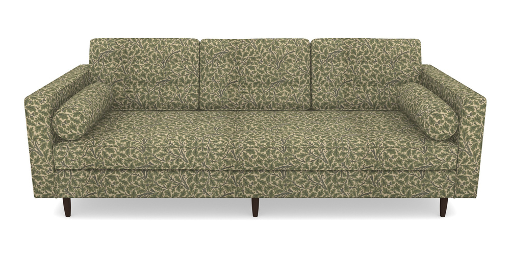 Product photograph of Marylebone 3 Seater Sofa In V A Drawn From Nature Collection - Oak Tree - Light Green from Sofas and Stuff Limited