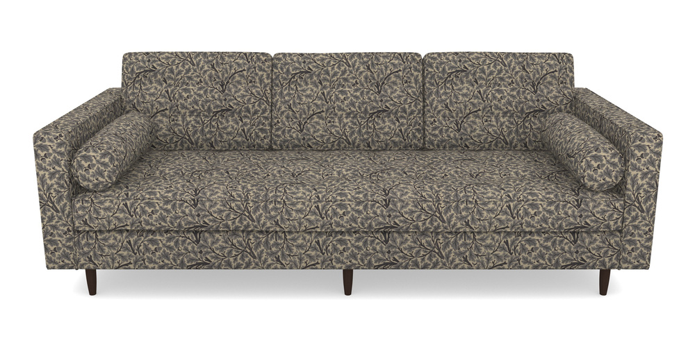 Product photograph of Marylebone 3 Seater Sofa In V A Drawn From Nature Collection - Oak Tree - Navy from Sofas and Stuff Limited