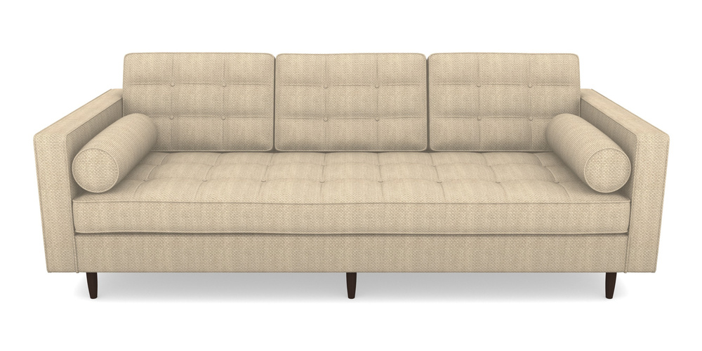 Product photograph of Marylebone 3 Seater Sofa In Cloth 22 Weaves - White Sands Linen - Chalk from Sofas and Stuff Limited