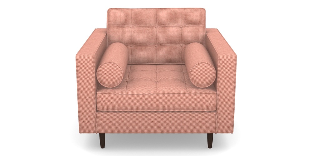 Product photograph of Marylebone Chair In Basket Weave - Peony from Sofas and Stuff Limited