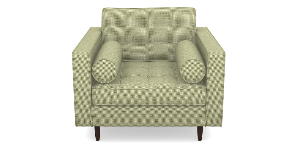 Product photograph of Marylebone Chair In Basket Weave - Sage from Sofas and Stuff Limited
