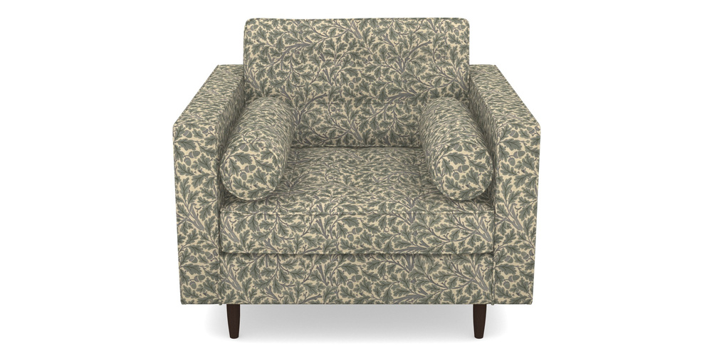 Product photograph of Marylebone Chair In V A Drawn From Nature Collection - Oak Tree - Duck Egg from Sofas and Stuff Limited