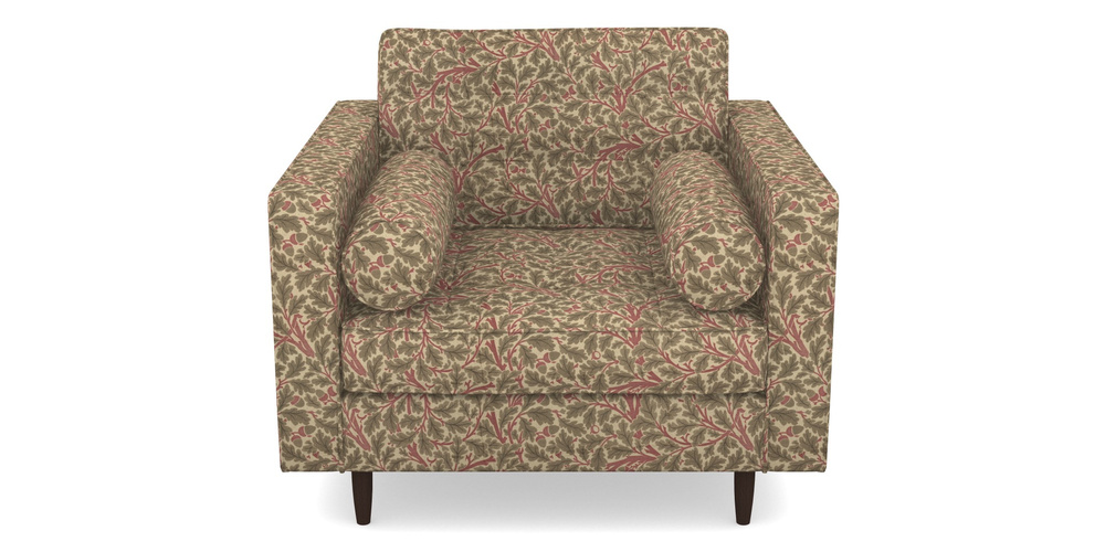 Product photograph of Marylebone Chair In V A Drawn From Nature Collection - Oak Tree - Red from Sofas and Stuff Limited