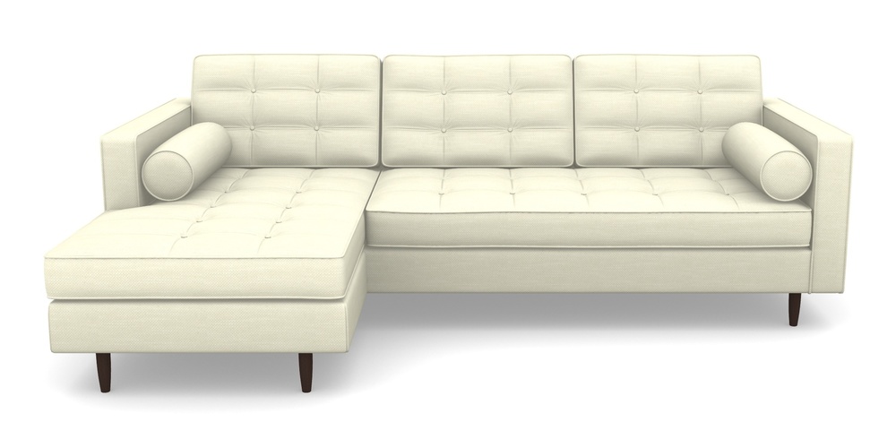 Product photograph of Marylebone Lhf Chaise In Basket Weave - Cream from Sofas and Stuff Limited