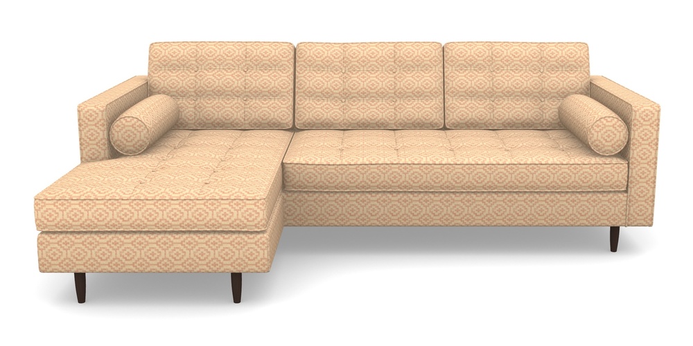 Product photograph of Marylebone Lhf Chaise In Cloth 18 - Tile - Flamingo from Sofas and Stuff Limited