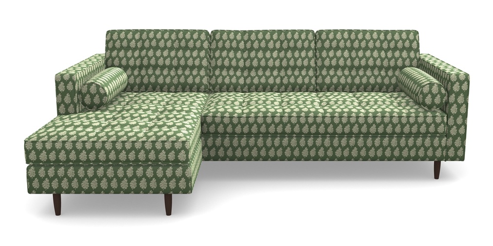 Product photograph of Marylebone Lhf Chaise In Cloth 21 - Oak Leaf - Forest from Sofas and Stuff Limited