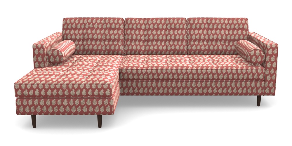 Product photograph of Marylebone Lhf Chaise In Cloth 21 - Oak Leaf - Ginger Snap from Sofas and Stuff Limited