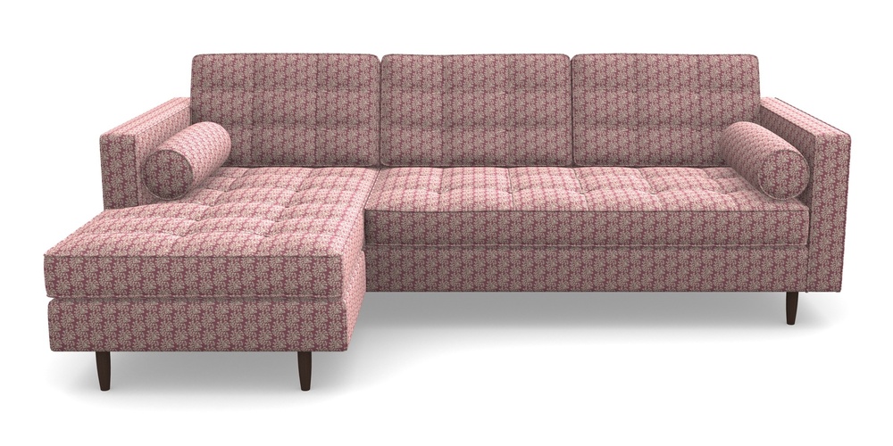 Product photograph of Marylebone Lhf Chaise In Cloth 21 - Spring Twig - Cassis from Sofas and Stuff Limited