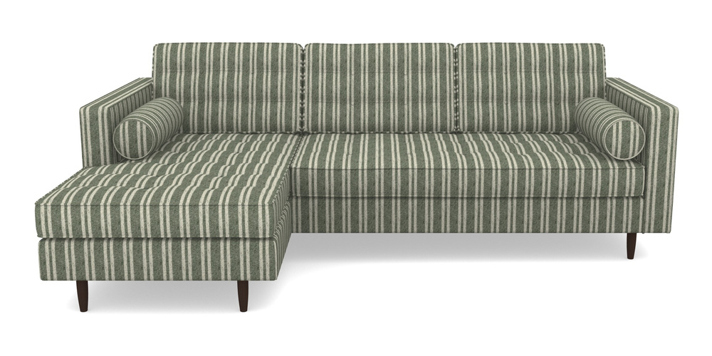 Product photograph of Marylebone Lhf Chaise In Cloth 22 - Barcode - Courgette from Sofas and Stuff Limited