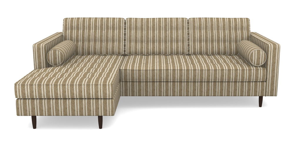 Product photograph of Marylebone Lhf Chaise In Cloth 22 - Barcode - Fallen Leaf from Sofas and Stuff Limited