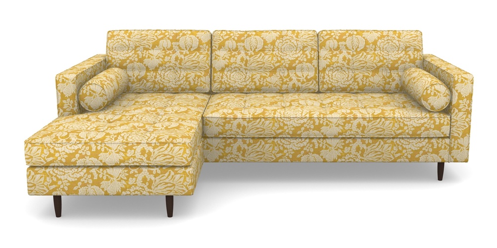 Product photograph of Marylebone Lhf Chaise In V A Brompton Collection - Flowering Kale - Corn from Sofas and Stuff Limited