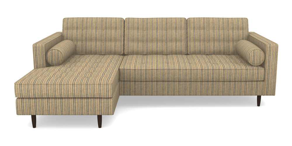 Product photograph of Marylebone Lhf Chaise In Cloth 22 Weaves - North Cascades - Amber from Sofas and Stuff Limited