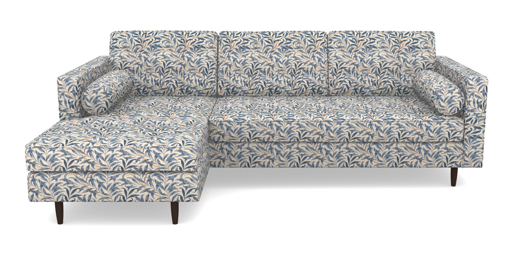 Product photograph of Marylebone Lhf Chaise In William Morris Collection - Willow Boughs - Woad from Sofas and Stuff Limited