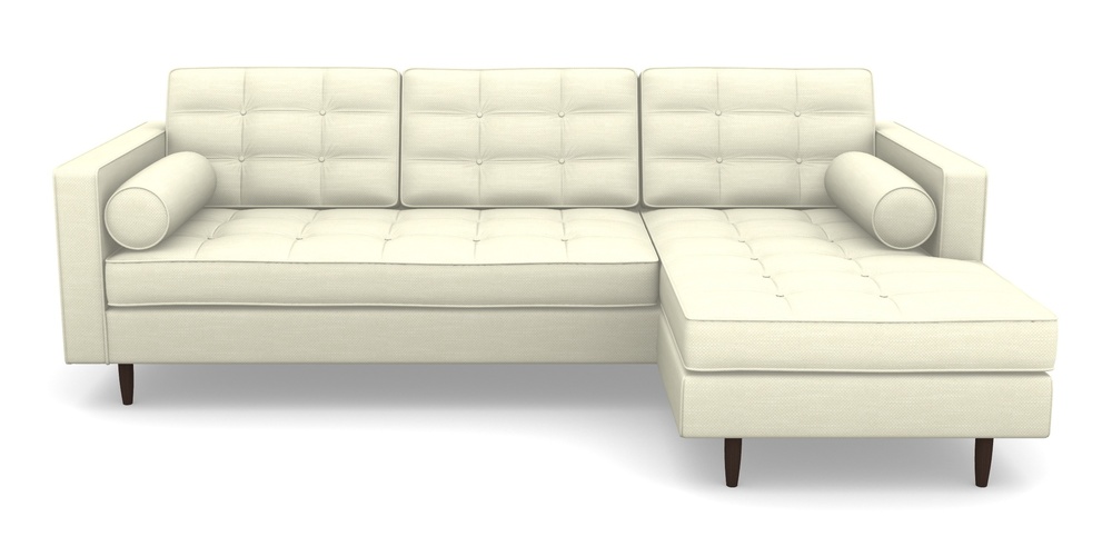 Product photograph of Marylebone Rhf Chaise In Basket Weave - Cream from Sofas and Stuff Limited