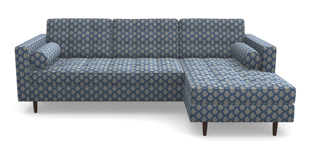 Product photograph of Marylebone Rhf Chaise In Cloth 21 - Coral 1 - Bilberry from Sofas and Stuff Limited