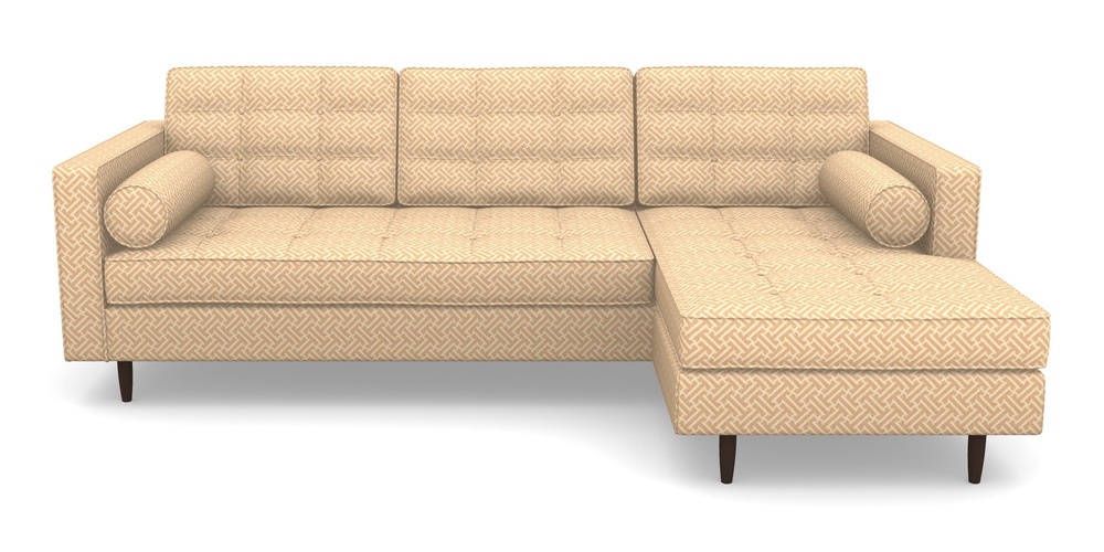 Product photograph of Marylebone Rhf Chaise In Cloth 18 - Key - Fudge from Sofas and Stuff Limited