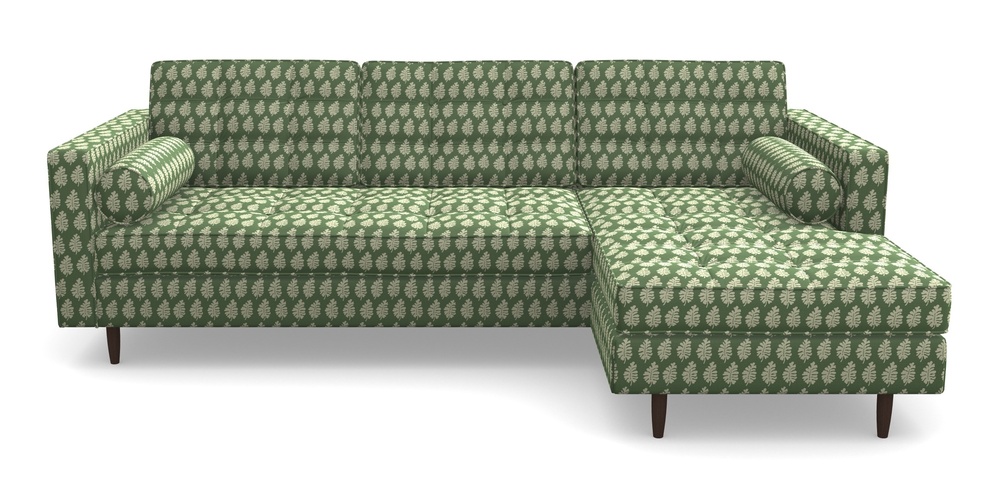 Product photograph of Marylebone Rhf Chaise In Cloth 21 - Oak Leaf - Forest from Sofas and Stuff Limited