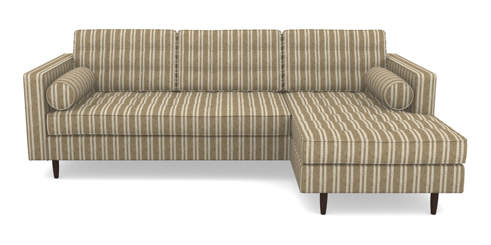 Product photograph of Marylebone Rhf Chaise In Cloth 22 - Barcode - Fallen Leaf from Sofas and Stuff Limited