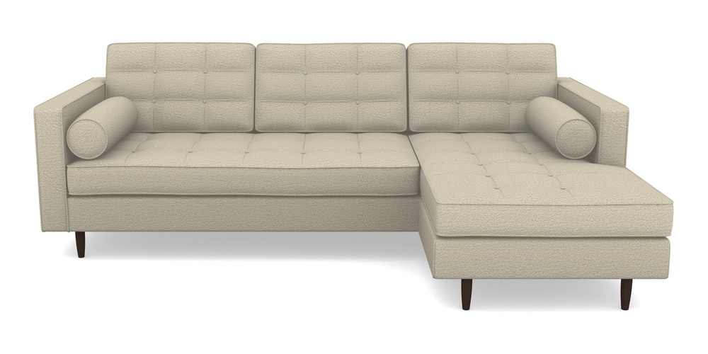 Product photograph of Marylebone Rhf Chaise In Cloth 20 - Design 6 - Natural Linen from Sofas and Stuff Limited