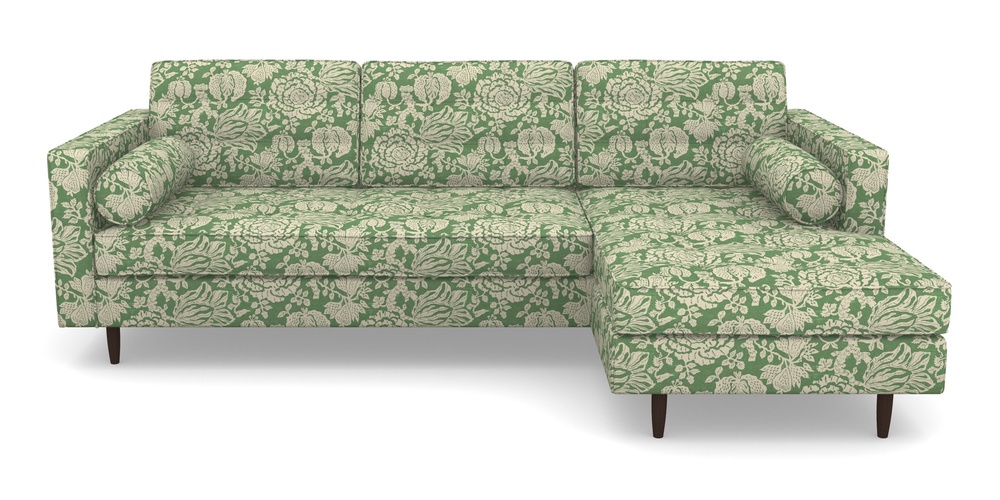 Product photograph of Marylebone Rhf Chaise In V A Brompton Collection - Flowering Kale - Basil from Sofas and Stuff Limited