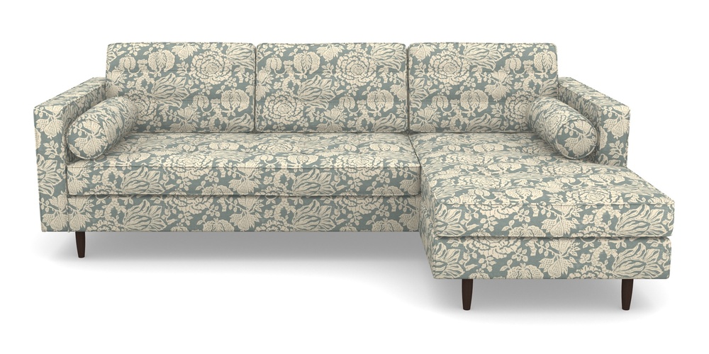 Product photograph of Marylebone Rhf Chaise In V A Brompton Collection - Flowering Kale - Pebble from Sofas and Stuff Limited