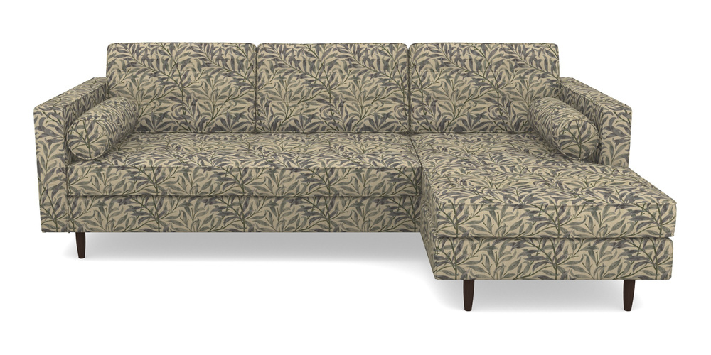 Product photograph of Marylebone Rhf Chaise In V A Drawn From Nature - Willow Bough Large - Duck Egg from Sofas and Stuff Limited