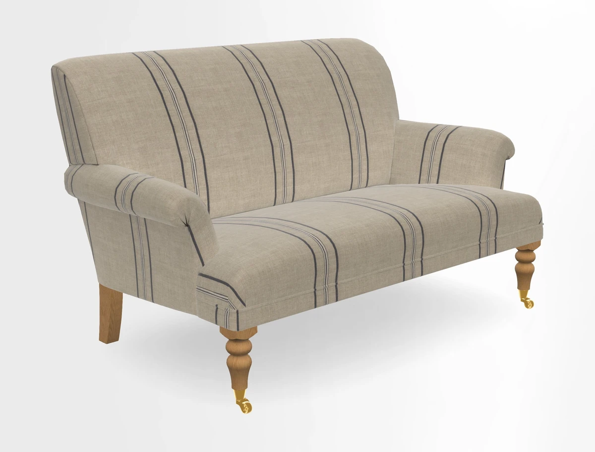 Midhurst 2 Seater Sofa in V&A Collection Botanical Collage All Over