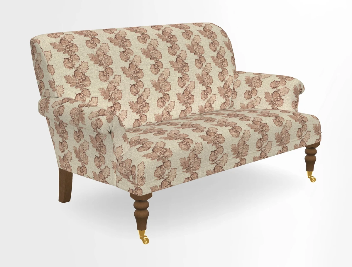 Midhurst 2 Seater Sofa in V&A Collection Botanical Collage All Over