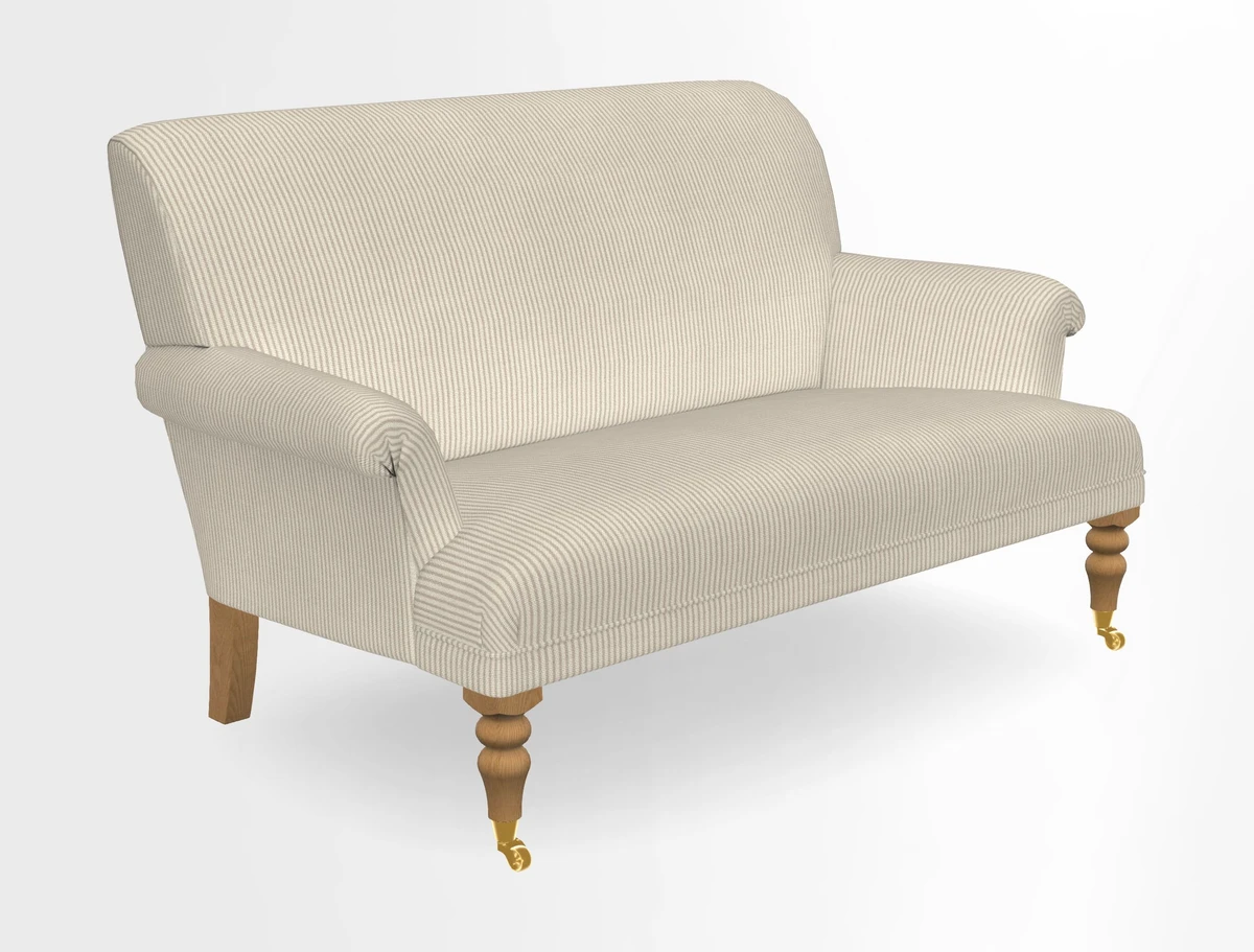Midhurst 2 Seater Sofa in V&A Collection Botanical Collage All Over