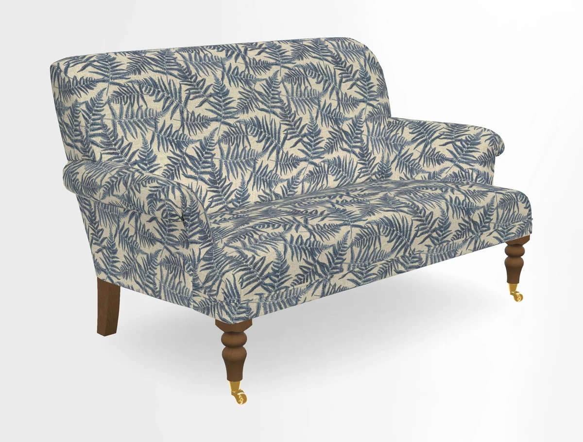 Midhurst 2 Seater Sofa in V&A Collection Botanical Collage All Over