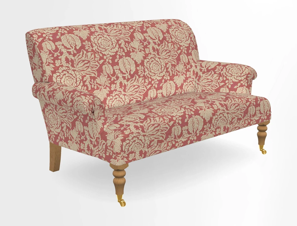 Midhurst 2 Seater Sofa in V&A Collection Botanical Collage All Over
