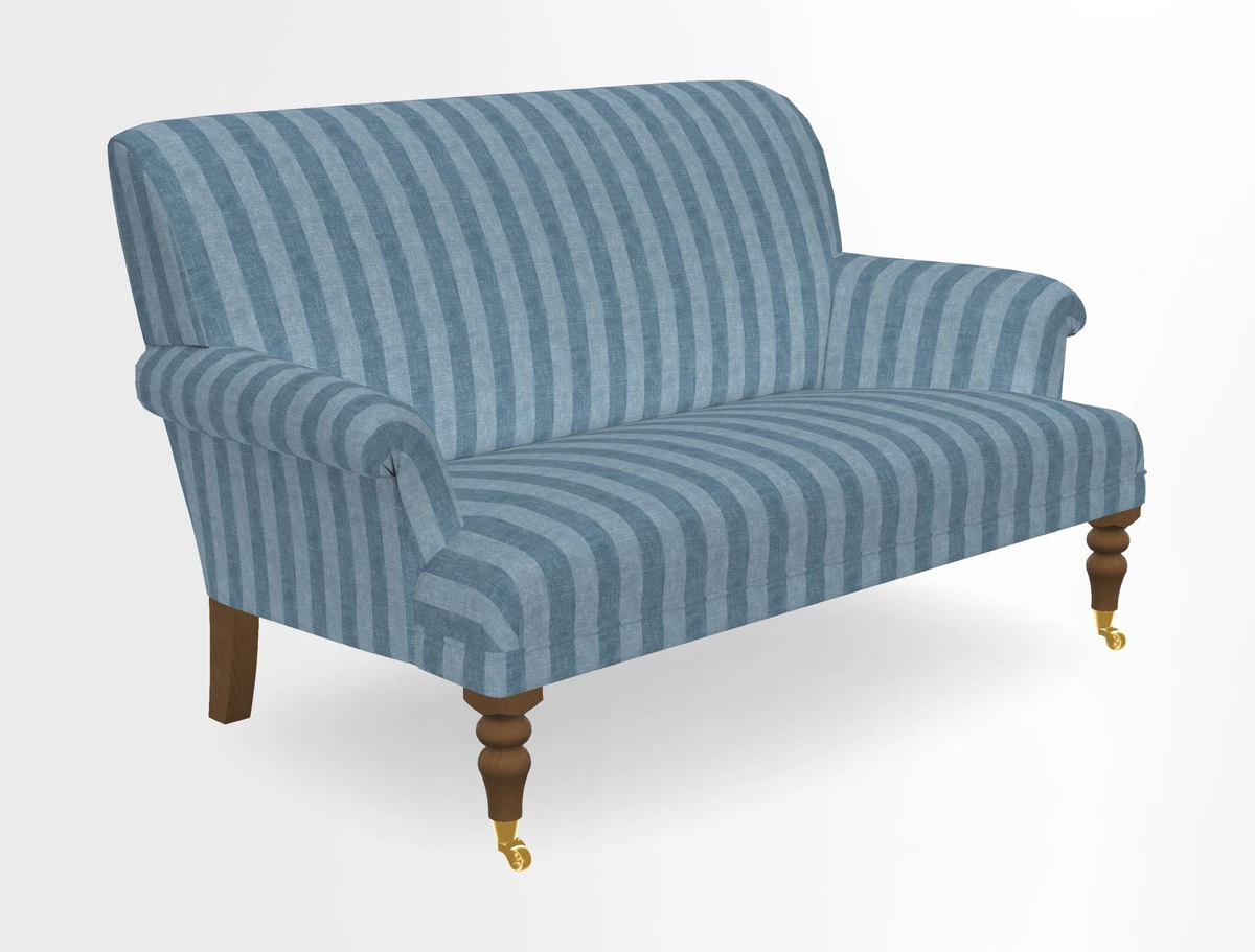 Midhurst 2 Seater Sofa in V&A Collection Botanical Collage All Over