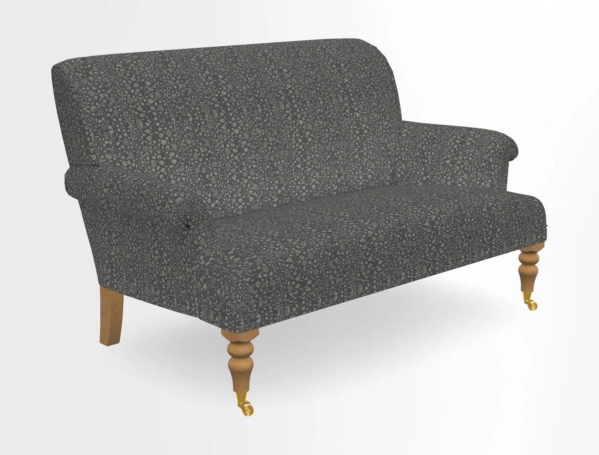 Midhurst 2 Seater Sofa in V&A Collection Botanical Collage All Over