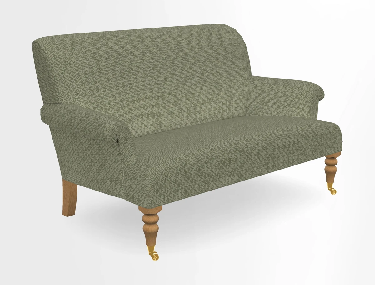 Midhurst 2 Seater Sofa in V&A Collection Botanical Collage All Over
