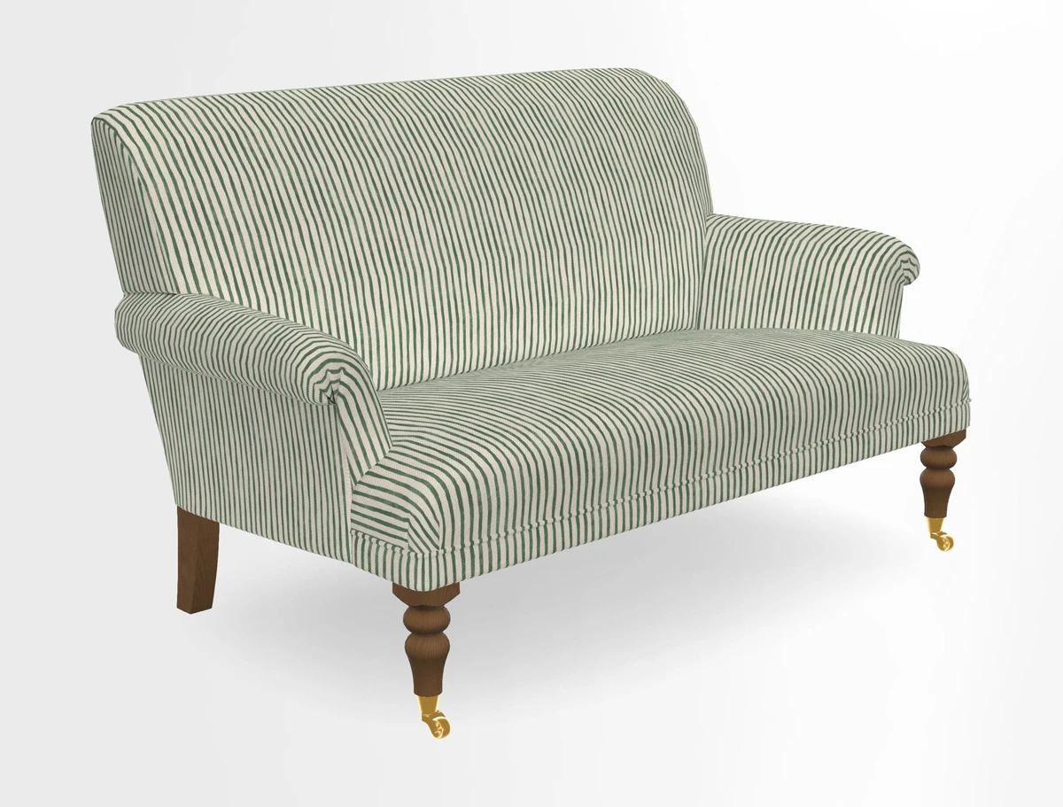 Midhurst 2 Seater Sofa in V&A Collection Botanical Collage All Over