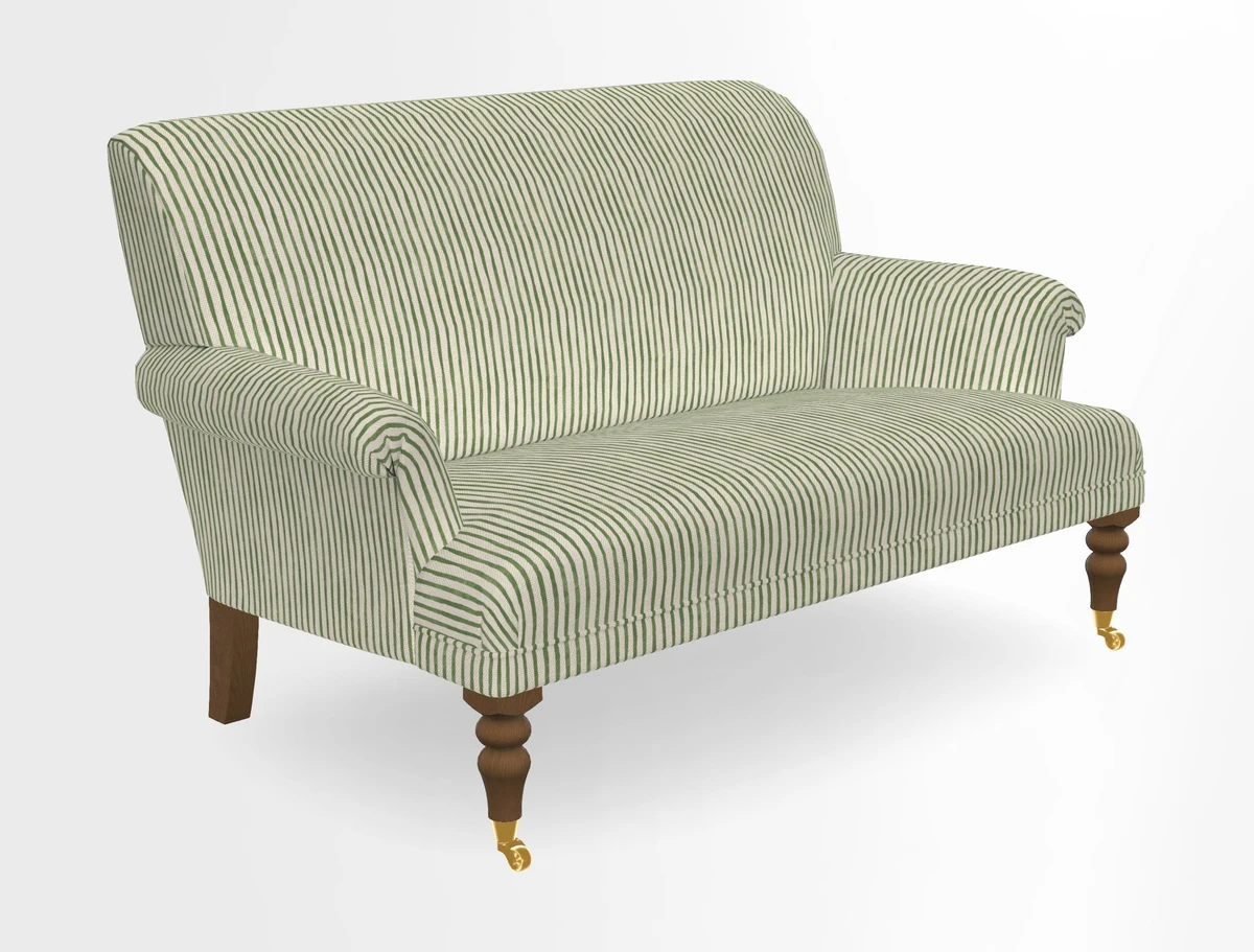 Midhurst 2 Seater Sofa in V&A Collection Botanical Collage All Over