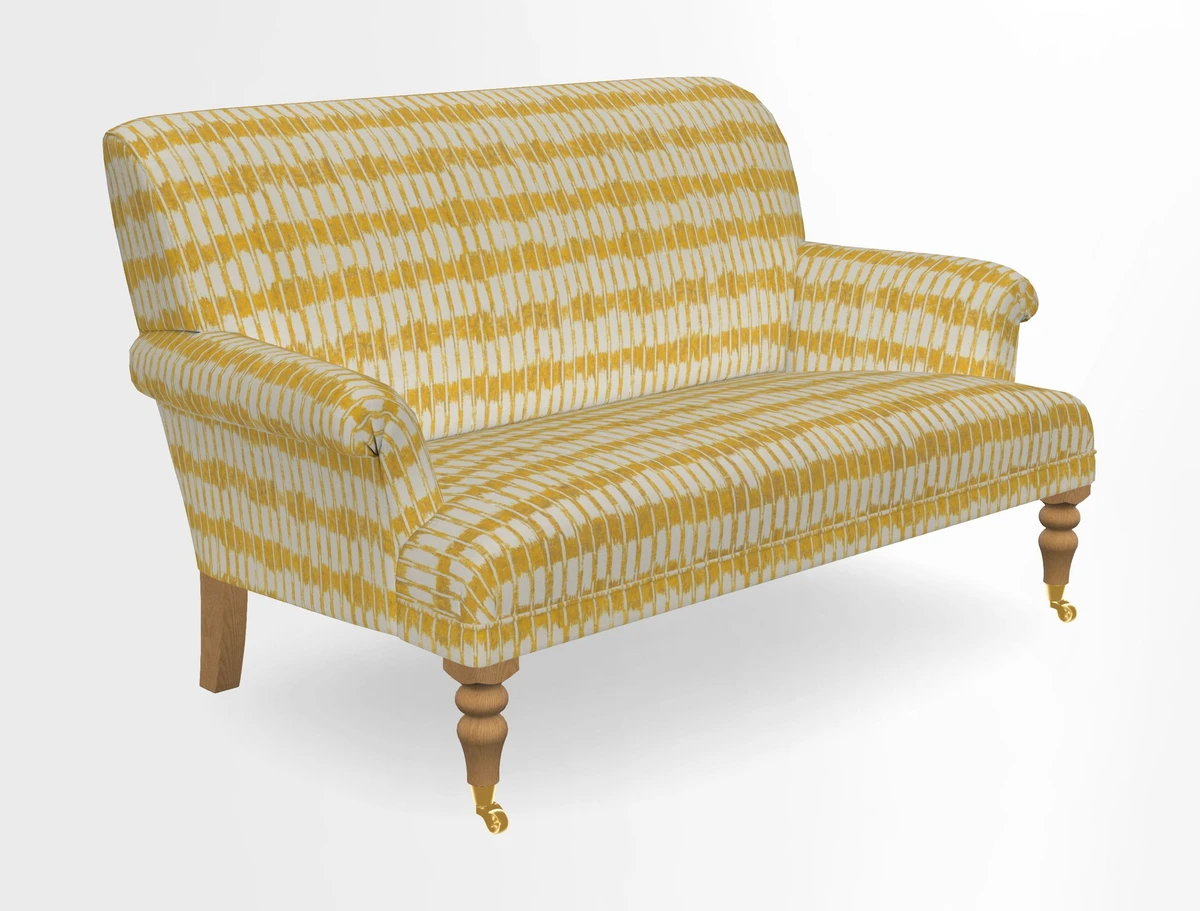 Midhurst 2 Seater Sofa in V&A Collection Botanical Collage All Over