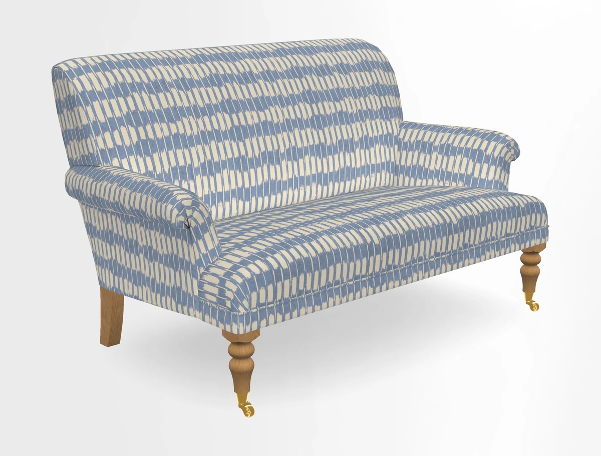 Midhurst 2 Seater Sofa in V&A Collection Botanical Collage All Over