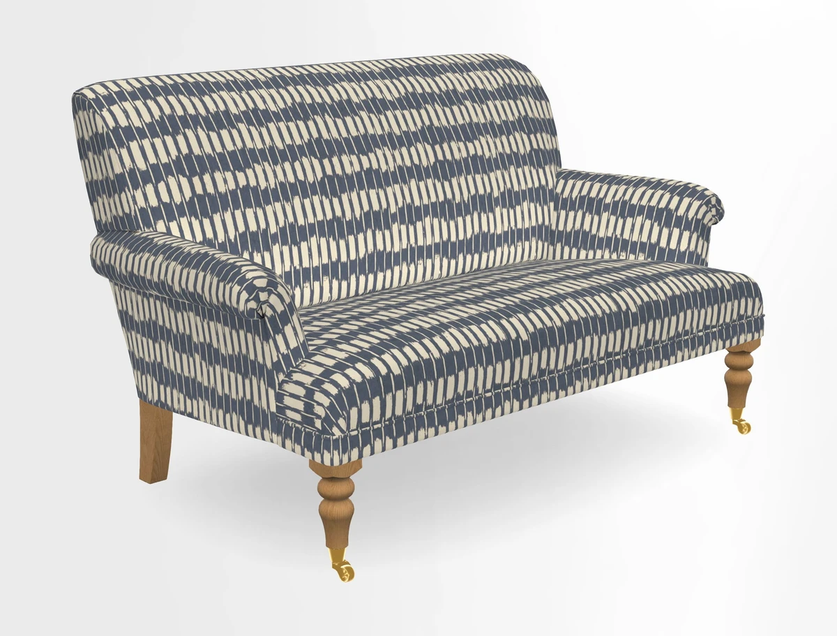 Midhurst 2 Seater Sofa in V&A Collection Botanical Collage All Over