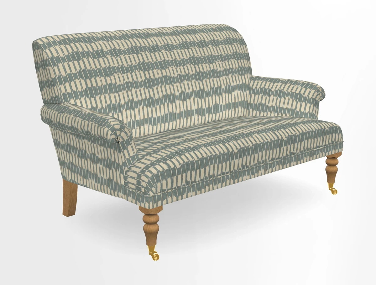 Midhurst 2 Seater Sofa in V&A Collection Botanical Collage All Over