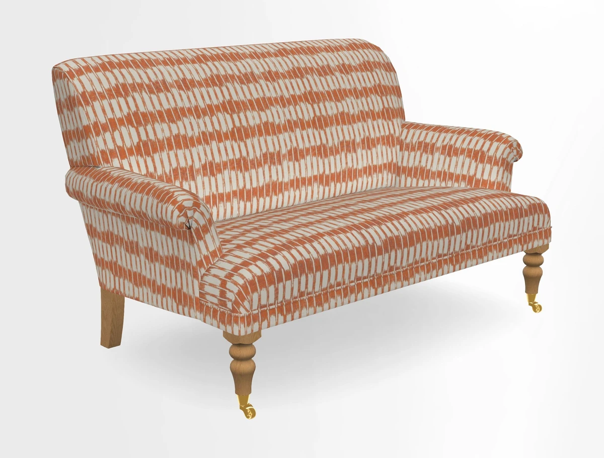 Midhurst 2 Seater Sofa in V&A Collection Botanical Collage All Over