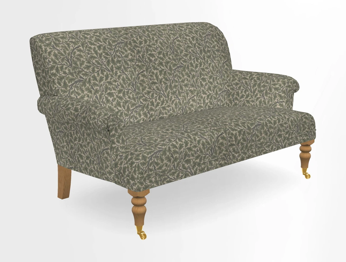 Midhurst 2 Seater Sofa in V&A Collection Botanical Collage All Over