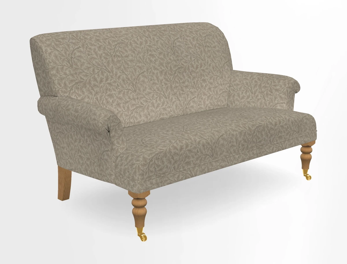 Midhurst 2 Seater Sofa in V&A Collection Botanical Collage All Over