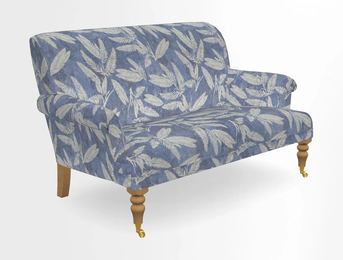 Midhurst 2 Seater Sofa in V&A Collection Botanical Collage All Over