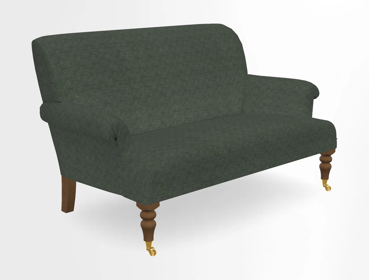 Midhurst 2 Seater Sofa in V&A Collection Botanical Collage All Over