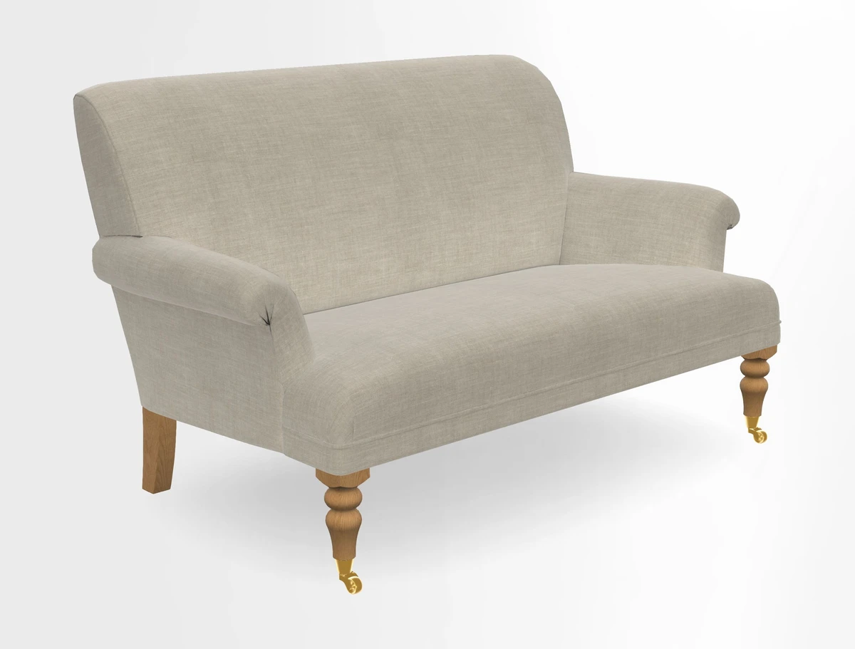 Midhurst 2 Seater Sofa in V&A Collection Botanical Collage All Over